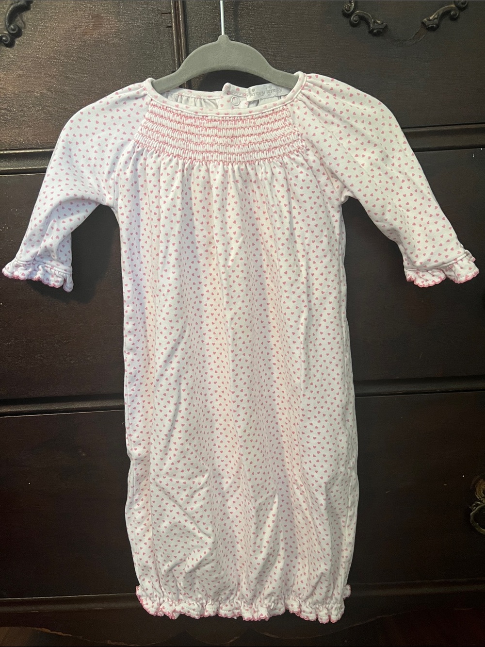Kissy Kissy Pink Heart-Print Sleep Sack